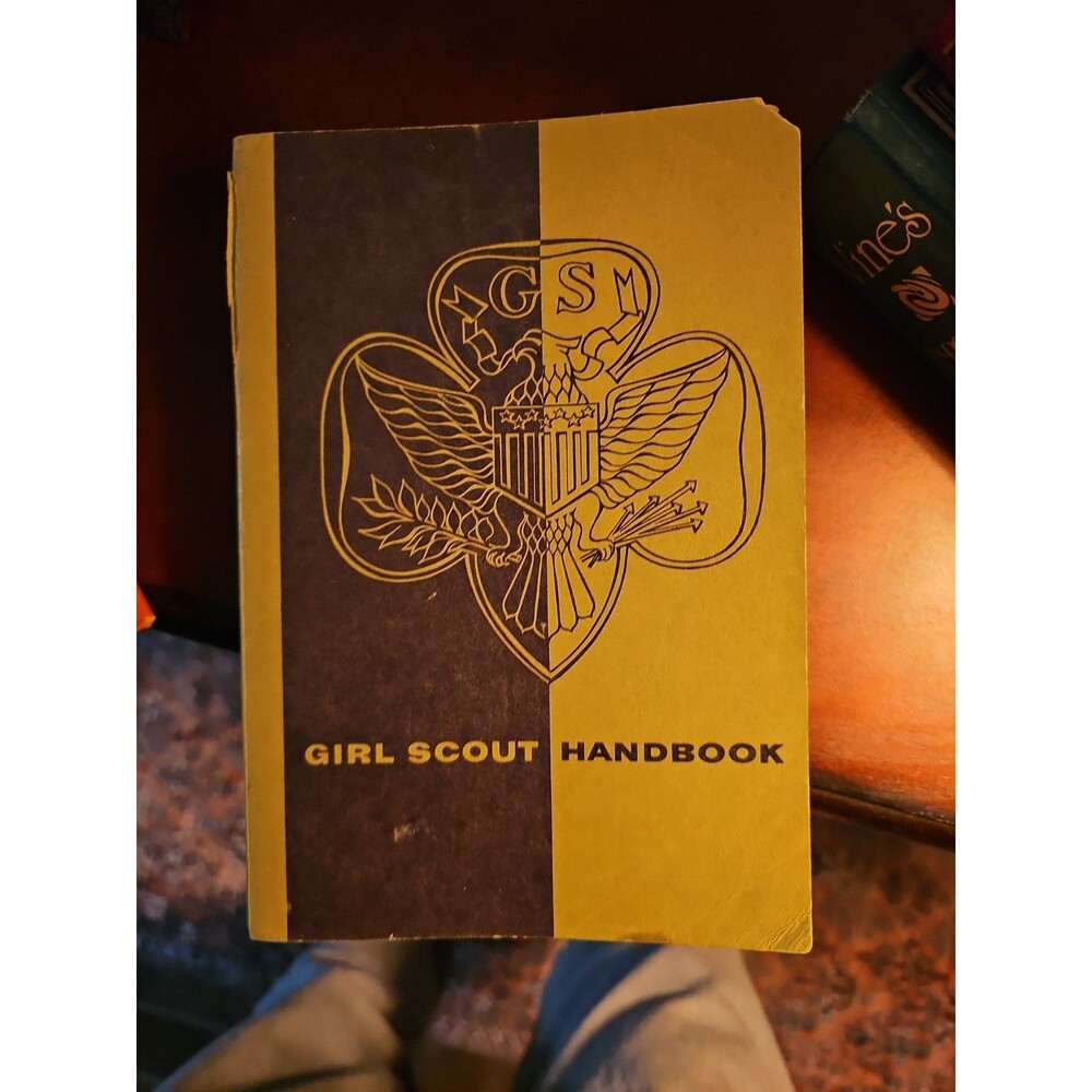 Girl Scout Handbook Intermediate Program 1960 Vintage Book
